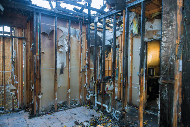 Professional Fire Damage Removal technician working in Fort Myer, VA